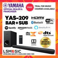 YAS209 Yamaha Soundbar Sound Bar with wireless Subwoofer and Alexa built-in YAS-209 / YAS 209