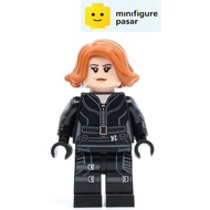 sh0922 Lego Marvel Super Heroes Avengers 76269 76290 - Black Widow Minifigure - New