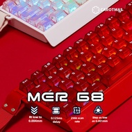 Mercury68 Magnetic Switch Keyboard Wired Hot Swappable 8000Hz Rapid Trigger RT0.001mm RGB Light Low 