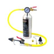 A/C AC Air Conditioner System Flush Canister Gun ชุด R134 R12 R22 R410 R404 ชุด