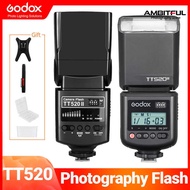 Godox Thinklite Camera Flash TT520II / TT520III with Build-in 433MHz Wireless Signal +Trigger Transm