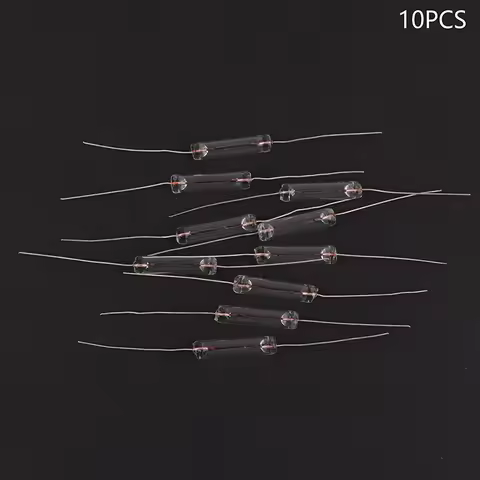 10pcs New Axial Lamp Original Incandescent Bulbs 12V 100mA With Lead Fit VU Meters Reel-to-reel Tape