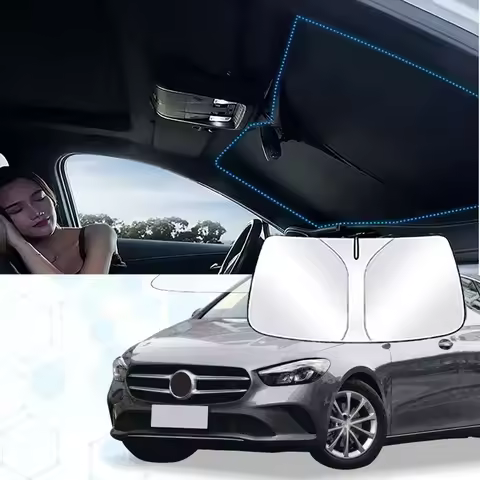 Windshield Sun Shade For Mercedes Benz B Class B180 B200 W245 W246 W247 Sunshade Sun Visor Protector