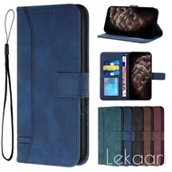 Matte Flip Case for HMD Pulse Fusion Skyline Pro Plus Suede Leather Wallet Card Slots Casing