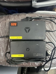 ชาร์จเตอร์อะลูมิเนียมไนครีน Yadea แท้ 48V 60V 72V 84V 96V ชาร์จเตอร์แบตเตอรี่อัดแรงดันไฟฟ้าสำหรับรถจ