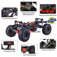AUSTAR AX-8508 chasiss frame rc crawler 1:10 WB 313mm differential lock 2 speed AX8508 TRX4