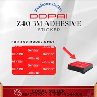 [READY STOCK] DDPAI Z40 Bracket Holder 3M Adhesive Sticker | Aut Dashcam
