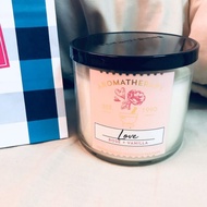 BATH AND BODY WORKS LOVE CANDLE 3 WICK