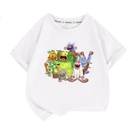 COD 2026 Monsters Concert Short Sleeve Summer My Singing Monsters Boys Girls Round Neck Fashion t-Sh