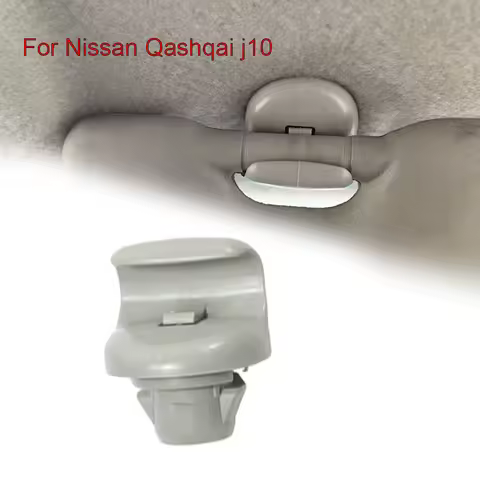 1x Car Sun Visor Support Clip Sunvisor Hook Bracket For Nissan Qashqai j10 Dualis 2007 2008 2009 201