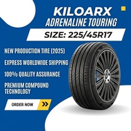 KILRAX 225/45R17 1PC Sport Sedan Special Tire, Enhanced Cornering Stability & Driving Safety