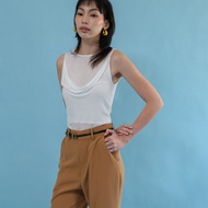 Mist of rain - Bon Bon Double layered knit top  (พร้อมส่ง)