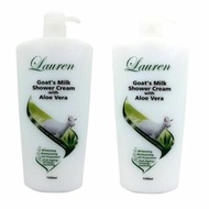 Lauren Goat's Milk Shower Cream With Aloe Vera 1200ml x2 bottles