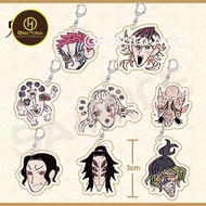 Demon Slayer Anime Keychain Giyuutarou Daki Kokushibo Douma Acrylic KeyChain Man Design_DH