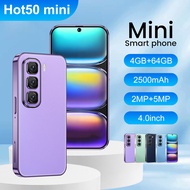 4G Handphone 4.0 Inch Small Screen 4GB RAM 64GB ROM Android 8.1 Dual SIM Portable Mini Smartphone 25
