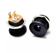 DC-022 Socket Female Jack DC Power jack 5.5mm x 2.1mm Mounting + Nut