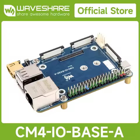 Waveshare Mini Base Board(A)for Raspberry Pi Compute Module 4, Carrier Board for Raspberry Pi offici