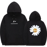 Gdragon Hoodies Daisy Logo Print Pullovers Sweatshirt Street Wear Peaceminusone Hoodie GD Peaceminus
