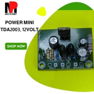 Kit Power Amplifier Ampli Mono Rakitan Mini TDA2003 12 - 15 Volt dz