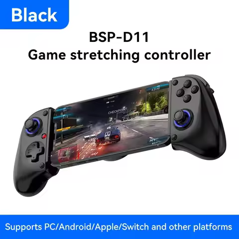 BSP D11 D11S Stretching Hall trigger Cooling Game Controller joystick For SWITCH PS xbox Android For