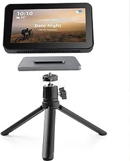 For Amazon Echo Show 5 (1st &amp; 2nd Gen) Tripod Holder 360° Adjustable Metal Accessory Stand Tilt Your Echo Show 5 Simply Forward or Back to Improve Viewing Angle (Black)
