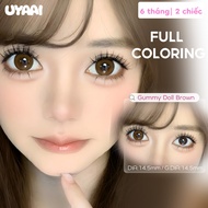 【Full-color】Big Eyes Doll UYAAI Contact Lenses color GDIA 14.5mm Gummy Doll Boba Doll Baddie Doll ba