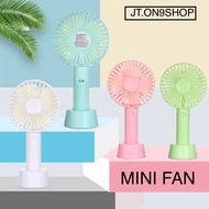 Mini Fan 1200mAh Rechargeable USB Fan Portable Handheld Fan 3-Speed Mini USB Handy Small Desktop USB