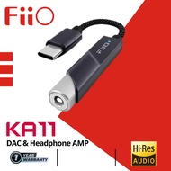 FIIO KA11 / KA-11 / KA 11 MINIATURE DAC & HEADPHONE AMP IN ADAPTER