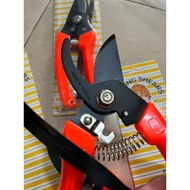 GOODMAN BRANCH CUTTING SCISSORS BRAND LION 7'' KYK 700 BLACK BLADE HIGH QUALITY PRODUCT made inTaiwa