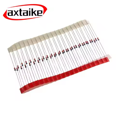 100PCS 1N60 DO-7 1N60P IN60P IN60 DO-35 Schottky Germanium Diode TV Radio FM Detection DIP Diode