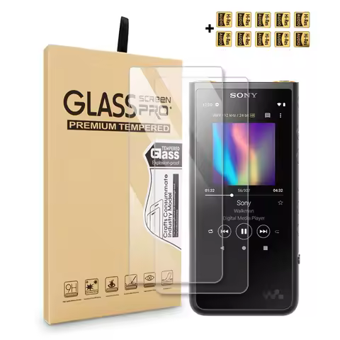 Running Camel for Sony Walkman NW-ZX500 ZX505 ZX507 9H Ultra Protective Tempered Glass Screen Protec