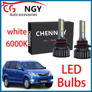 สำหรับTOYOTA AVANZA 2008 2009 2010 2011 - 6000K Combo LEDหมอกโคมไฟชุดหลอดไฟหมอก (1 คู่) ชุดรถยนต์ กา