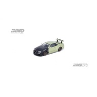 INNO 1:64 Skyline GTR R34 M-SPEC NUR Nismo OMORI FACTORY Diecast Diorama Car Model Collection Miniat