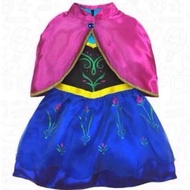 2-8Y Anna Frozen Costume For kids Girls