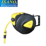 ISANO RETRACTABLE 1/2" GARDEN HOSE REEL - IHG-02