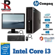 HP Compaq  SFF Desktop Intel  Core i3-2nd Gen PC Only &amp; Full Set [ Refurbished ]  See More ........👉 Description