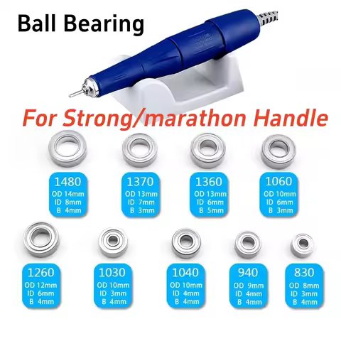 5pcs Nail Drill Micromotor Bearing MR148zz MR126zz MR106zz MR104zz 623 693zz For Strong 210 105L Mar