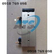 Xi lanh khí nén 2 ty TN 20X100 + CÓ TIẾT LƯU xi lanh kẹp phôi máy cắt nhôm TN 20X100 xi lanh khí nén