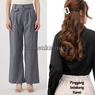 ORO PANTS* High Waist Pants Women Culottes Pants
