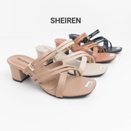 SHEIREN AS028 Women's Heels with 5cm Cross Straps