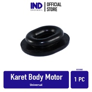 Karet Body Bodi Motor Dop Accu Aki Grommet Bulat Oval All Honda Yamaha Universal Supra X 125 & Supra