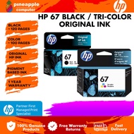 HP 67 Black/ Tri-Color Original Ink Cartridge (For Printer HP2722)