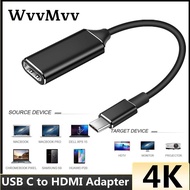 USB C ถึงหัวแปลงสัญญาณ HDMI 4K 60Hz ชนิด C ธันเดอร์โบลต์3ไปยัง HDMI สำหรับแมคบุ๊กโปรแอร์ Ipad Pro Samsung Galaxy S10/S9 USB-C HDMI