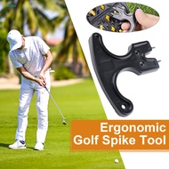 GAO* Heavy Duty Golf Spike Remover Golf Spike Wrench with Ergonomic Handle – Universal 2-pin Golf Sh