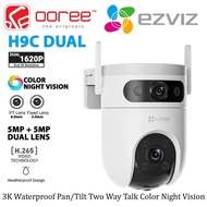 EZVIZ H9c 3+3MP 5+5MP Dual Lens Outdoor Smart Wi-Fi PT Camera 360° Waterproof Dual Screen CCTV IP Ca