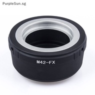 PurpleSun M42-FX M42 Lens to for Fujifilm X Mount Fuji X-Pro1 X-M1 X-E1 X-E2 Adapter SG