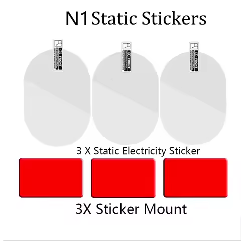For DDPAI N1 Dash Cam Smart Film and Static Stickers for DDPAI Car DVR VHB Sticker holder 3pcs