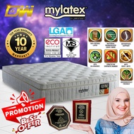 [ FREE 1 X RM99 T-SHIRT ] MyLatex Capri 8 Inches Semi-Firm 100% Natural Latex Chiropractic Mattress