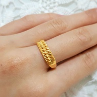 1 Gram Light Gold R Top Chain Ring