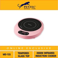 PENTEC Tempered Glass Button Induction MD-133 Induction Cooker Stove Single Stove Gas Stove Househol